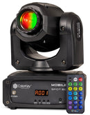 ColorKey MOBILE SPOT 50 2 Compact Battery Powered Moving Heads With Carrying Bag