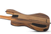 Schecter MODEL-T 4 EXOTIC BLACK LIMBA Electric Bass Guitar (Natural Satin)