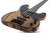 Schecter MODEL-T 4 EXOTIC BLACK LIMBA Electric Bass Guitar (Natural Satin)