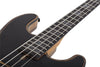 Schecter MODEL-T 4 EXOTIC BLACK LIMBA Electric Bass Guitar (Natural Satin)