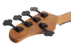 Schecter MODEL-T 5 EXOTIC BLACK LIMBA 5-String Electric Bass Guitar (Natural Satin)