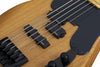 Schecter MODEL-T SESSION-5 5-String Electric Bass Guitar (Aged Natural Satin)