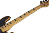 Schecter MODEL-T SESSION-5 5-String Electric Bass Guitar (Aged Natural Satin)
