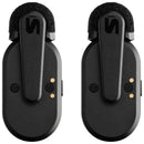 Système de microphone cravate sans fil Shure MOVEMIC à deux canaux direct vers le téléphone