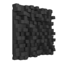 Vicoustic MULTIFUSER DC4 Acoustic Diffuser Panel (Black) - 4 Units