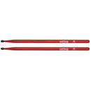 Vic Firth N5BNR Nylon-Tip Drumsticks (Red) - 5B