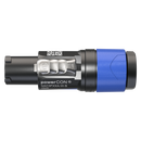 Neutrik NAC3FXXA-W-S Powercon In Connector (Blue)