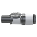 Neutrik NAC3FXXB-W-S Powercon Out Connector (Grey)