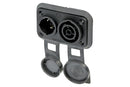 Combinaison entrée-sortie Neutrik NAC3PX-TOP IP65 powerCON TRUE1