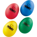 Meinl NINOSET540 Assortiment de shakers à œufs (vert, jaune, rouge et bleu)