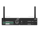 Audac NIO222 Network I/O Mixing Breakout Box Dante™/AES67 - 2 x Mic/Line Inputs + 2 x Balanced Line Outputs