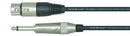 Leem NMH-25 High-Z Microphone Cable (XLR F+1/4" Plug) - 25ft