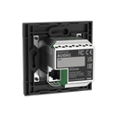 Panneau d'entrée réseau Audac NWP220US/B avec 2 entrées XLR et Bluetooth (noir)
