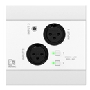 Panneau d'entrée réseau Audac NWP320 / W (blanc)