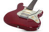 Schecter NICK JOHNSTON USA SIGNATURE FLAME TOP NITRO Electric Guitar and Case (Atomic Fire)