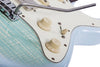 Guitare électrique et étui Schecter NICK JOHNSTON USA SIGNATURE FLAME TOP NITRO (Atomic Ice)