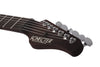 Guitare électrique et étui Schecter NICK JOHNSTON USA SIGNATURE FLAME TOP NITRO (Atomic Ice)