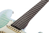 Guitare électrique et étui Schecter NICK JOHNSTON USA SIGNATURE FLAME TOP NITRO (Atomic Ice)