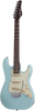 Guitare électrique et étui Schecter NICK JOHNSTON USA SIGNATURE (Wembley Atomic Frost Nitro)