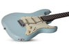 Guitare électrique et étui Schecter NICK JOHNSTON USA SIGNATURE (Wembley Atomic Frost Nitro)