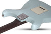 Guitare électrique et étui Schecter NICK JOHNSTON USA SIGNATURE (Wembley Atomic Frost Nitro)