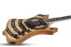 Guitare électrique Schecter NOMAD NORSE DRAGON Wylde Audio (RawTop)