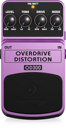 Behringer OD300 Overdrive And Distortion Stompbox Effect Pedal