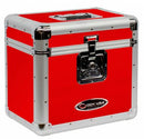 Odyssey KLP2RED KROM Series Stackable Record/Utility Case for 70 12″ Vinyl Records & LPs (Red)
