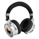 Meters M-OV1BC-BLK Bluetooth Wireless Over Ear Headphones - Black