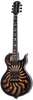Schecter ODIN GRAIL Wylde Audio Electric Guitar (Buzzsaw Charcoal Burst)