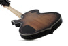 Guitare électrique Schecter ODIN GRAIL Wylde Audio (Buzzsaw Charcoal Burst)