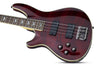 Basse électrique pour gaucher Schecter OMEN EXTREME-4 (Black Cherry)
