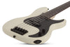 Schecter P-5 5-String Electric Bass Guitar (Ivory)