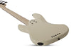 Schecter P-5 5-String Electric Bass Guitar (Ivory)