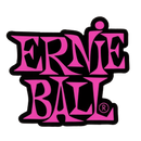 Ernie Ball 4032EB Stacked Logo Sticker (Pink)