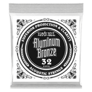 Ernie Ball 10732EB Aluminum Bronze Wound Acoustic Guitar String - .032w