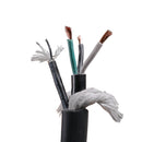 ProX XC-P143-DMX3P300 Câble de bobine en vrac DMX mâle 3 broches et alimentation 14 AWG haute performance - 300 pieds