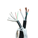 ProX XC-P143-DMX5P300 Câble de bobine en vrac DMX mâle 5 broches et alimentation 14 AWG haute performance - 300 pi.