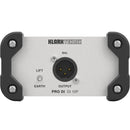 Klark Teknik DI-10P Boîtier de direct passif stéréo avec sortie mono sommée (BOÎTE OUVERTE)