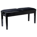 Proel PB200SBBBK Double Piano Bench (Glossy Black)