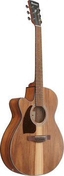 Guitare acoustique Ibanez PC50WSLCEOPB pour gaucher (marron à pores ouverts)