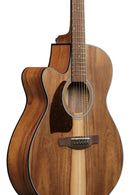 Guitare acoustique Ibanez PC50WSLCEOPB pour gaucher (marron à pores ouverts)