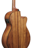 Guitare acoustique Ibanez PC50WSLCEOPB pour gaucher (marron à pores ouverts)