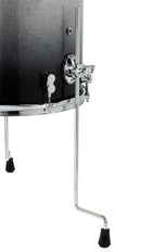 PDP PDCM24RKSB Concept Maple 3 pièces Rock Shell Pack Finition laque - Argent à noir fondu