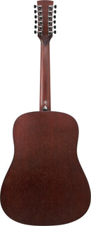 Guitare acoustique Ibanez PF5412WKH 12 cordes (noir vieilli à pores ouverts)