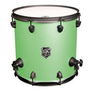 SJC Drums PFFT1414FBCMWBJ Pathfinder Series Tom au sol 35,6 x 35,6 cm (noir menthe cosmique)