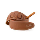 Profile LS-7000 Leather Strap with White Double Stitching (Cognac) - 2.5"