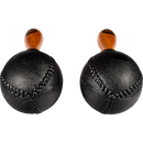 Meinl PM2BK Plastic Concert Maracas (Black)