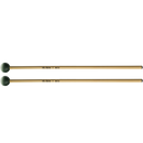 Vic Firth M410 Articulate Series Maillet pour clavier rond en caoutchouc moyennement dur (vert foncé)