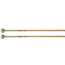 Vic Firth M411 Articulate Series Maillet pour clavier rond en caoutchouc dur (Blanc)